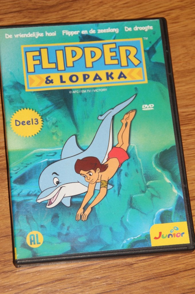 flipper & lopaka deel 3, Europees, Gebruikt, Tekenfilm, Alle leeftijden