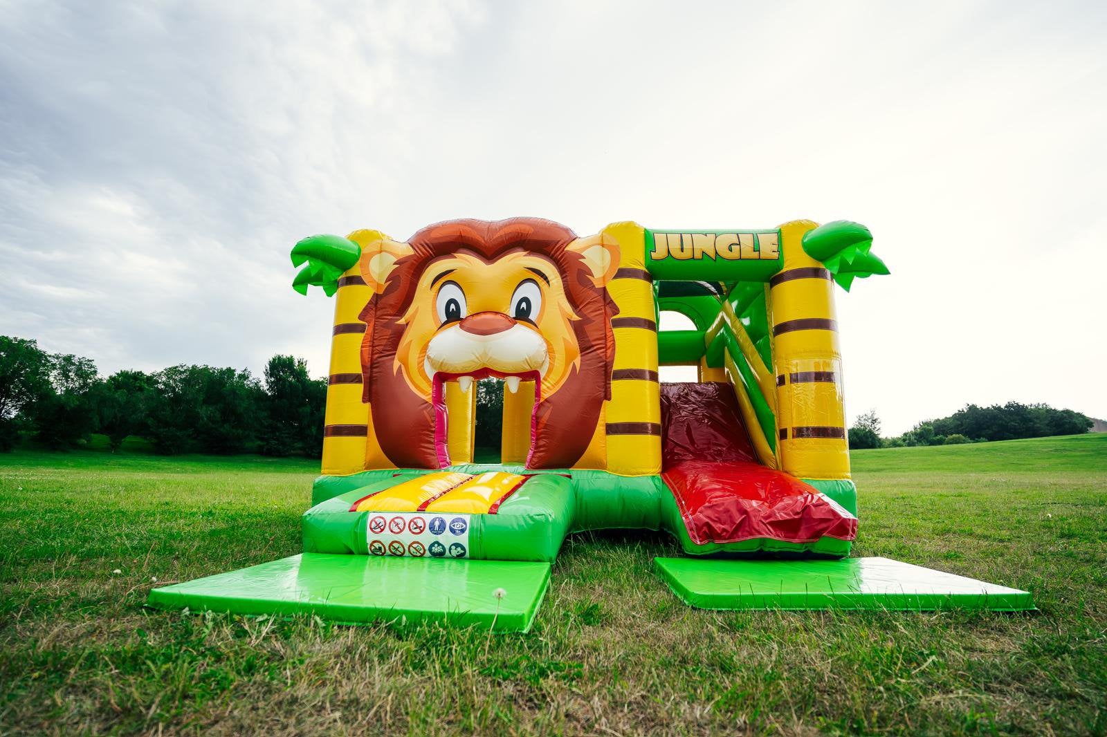 Springkussen huren / Multibox jungle, Ophalen