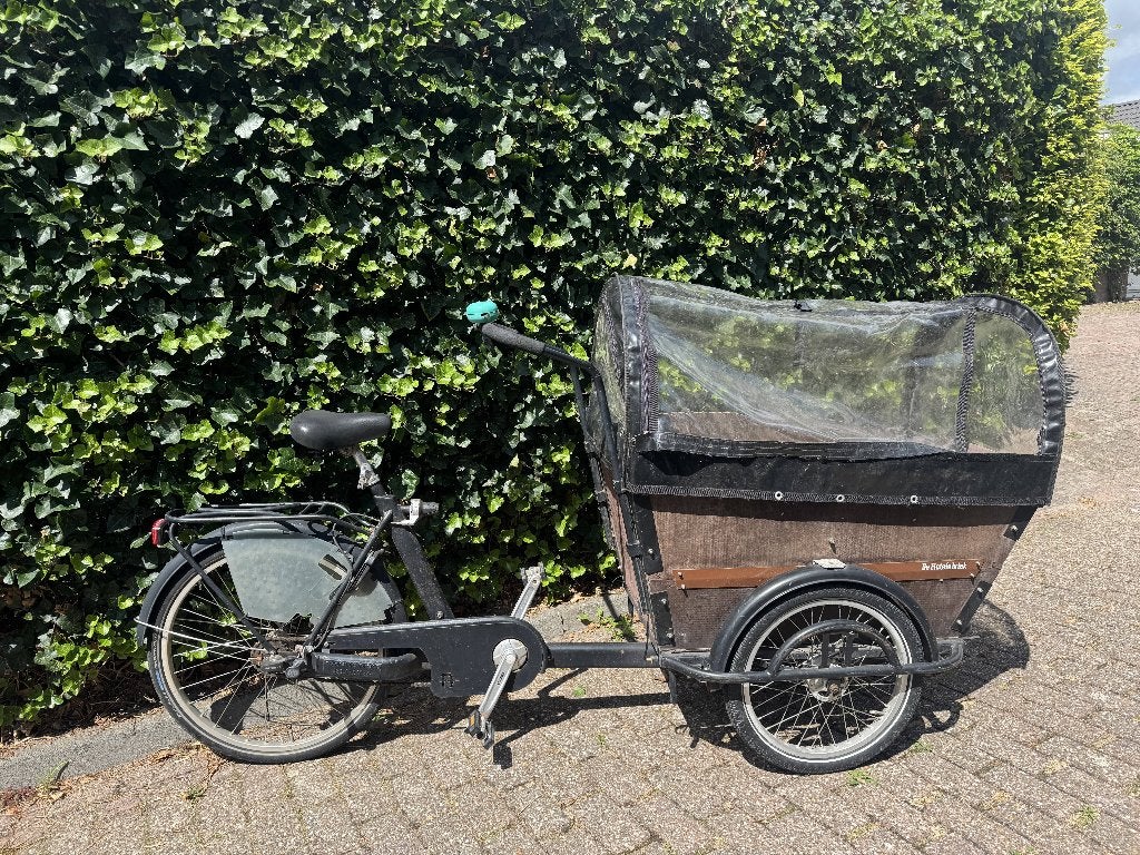 Bakfiets, niet elektrisch – geen reparatie nodig, Fietsen en Brommers, Ophalen, 4 kinderen of meer, Gebruikt, Huif