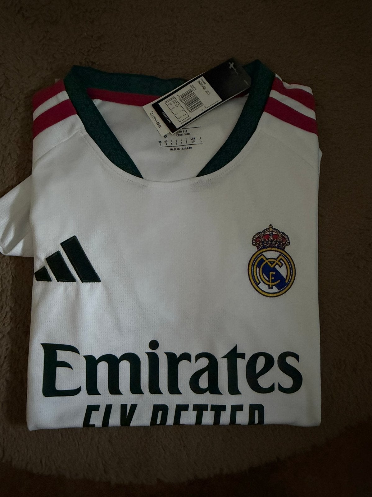 Adidas Real Madrid 26/27 S, Sport en Fitness, Voetbal, Maat XS of kleiner, Ophalen of Verzenden, Zo goed als nieuw, Shirt