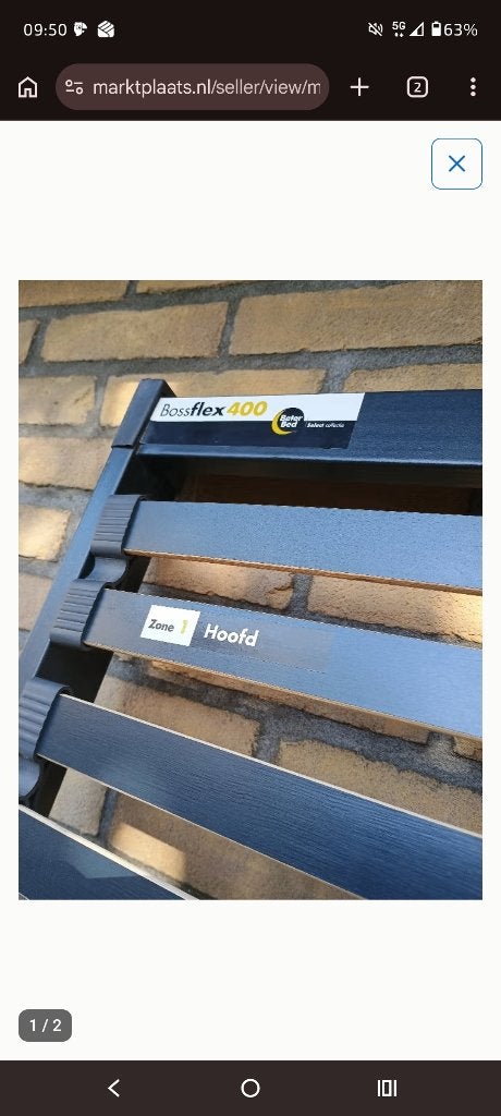 Bedbodem, Huis en Inrichting, Ophalen, 90 cm, Eenpersoons, Zo goed als nieuw