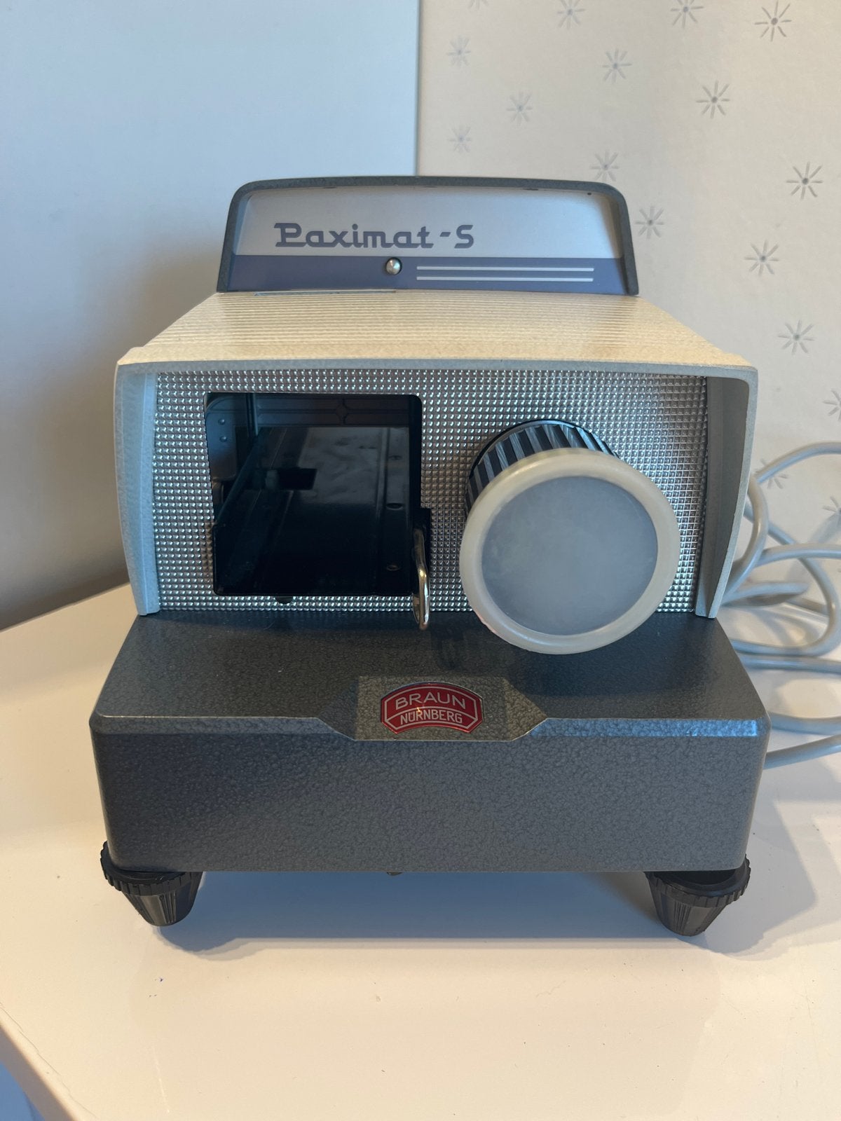 Braun Nurnberg Paximat-S Diaprojector werkend., Ophalen of Verzenden, Gebruikt