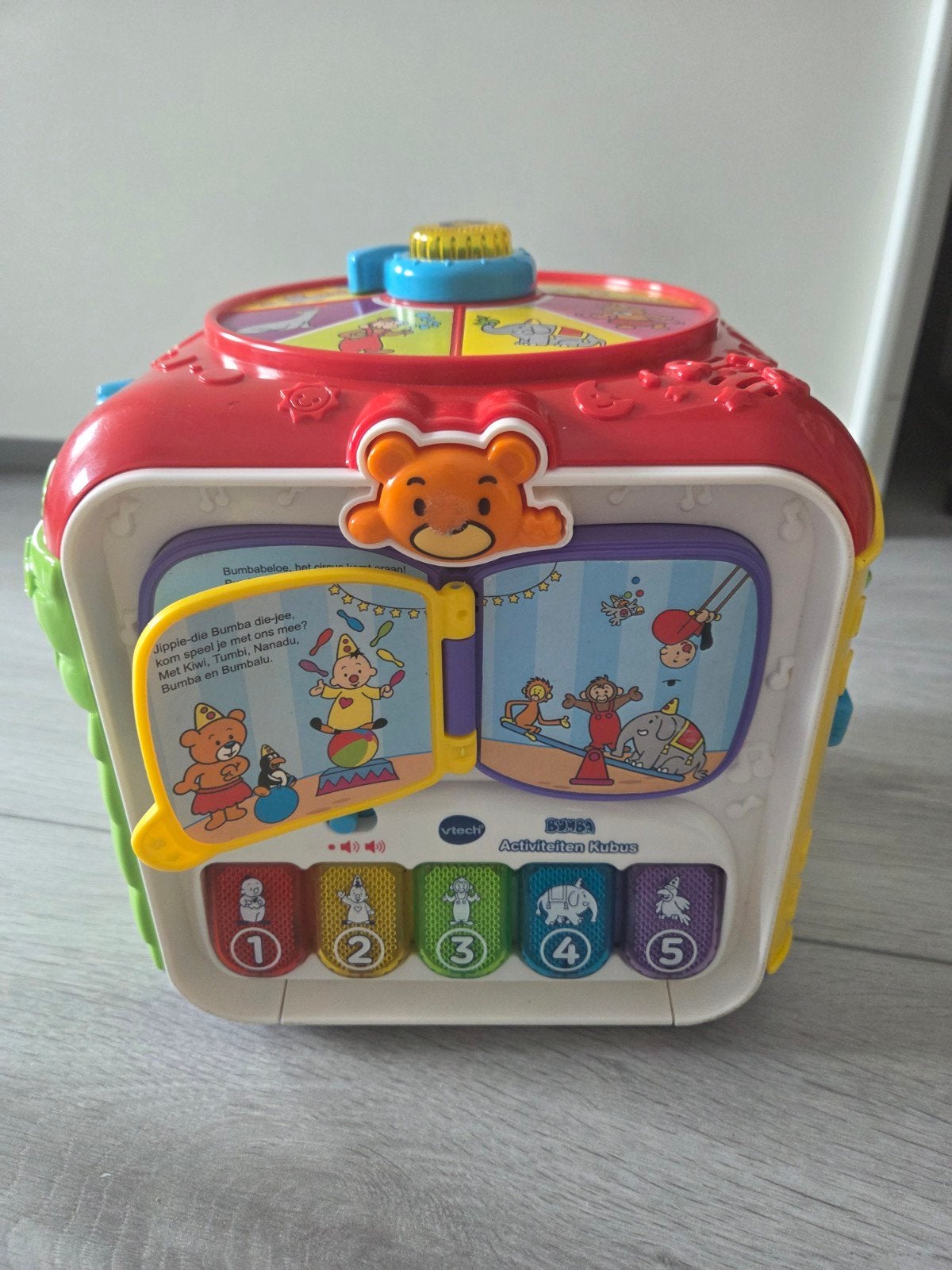 Bumba activiteitenkubus VTech, Ophalen of Verzenden, Zo goed als nieuw, Overige typen, Met licht