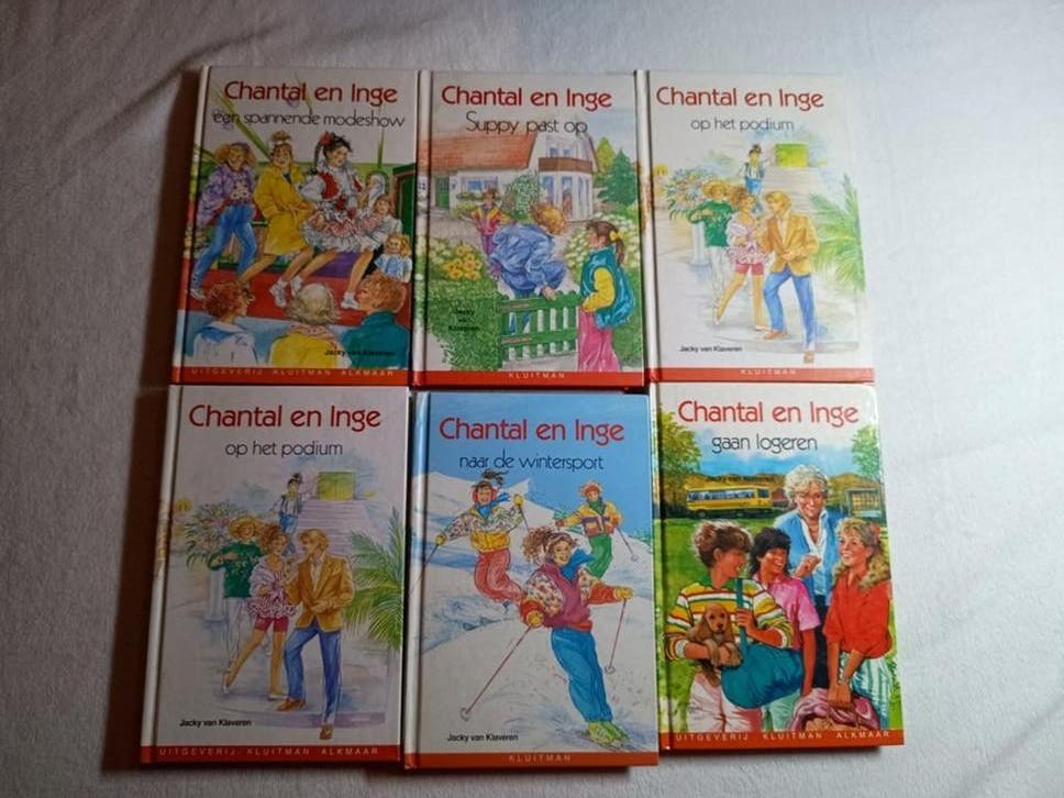 Diverse titels Chantal en Inge, Boeken, Ophalen of Verzenden, Gelezen, Jacky van Klaveren, Fictie algemeen