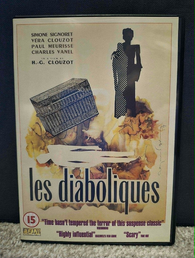 Les Diaboliques (simone signoret / 1955), Cd's en Dvd's, Dvd's | Klassiekers, Zo goed als nieuw, Thrillers en Misdaad, 1940 tot 1960