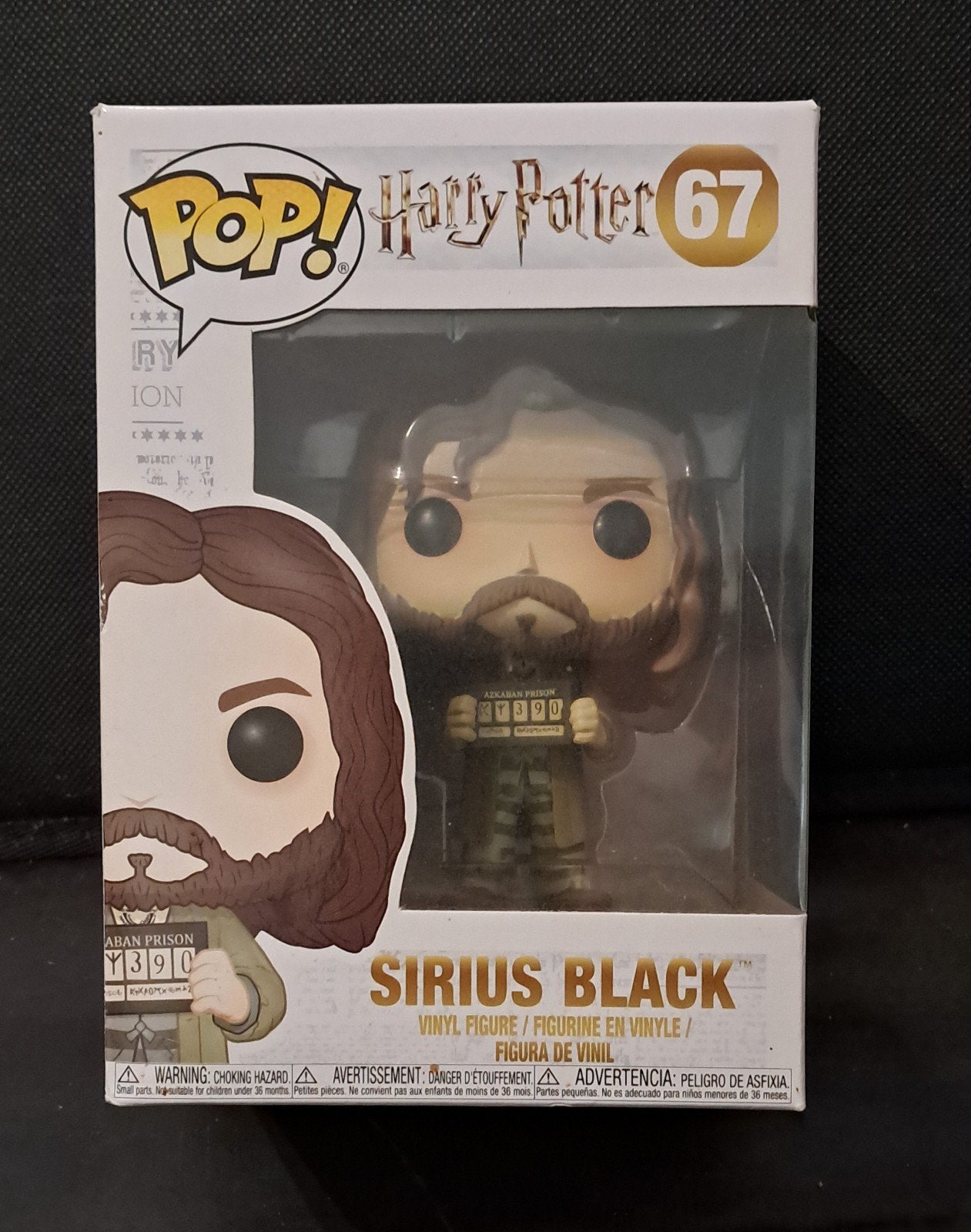 Funko Pop! Harry Potter Sirius Black Azkaban Prison #67, Ophalen of Verzenden, Nieuw