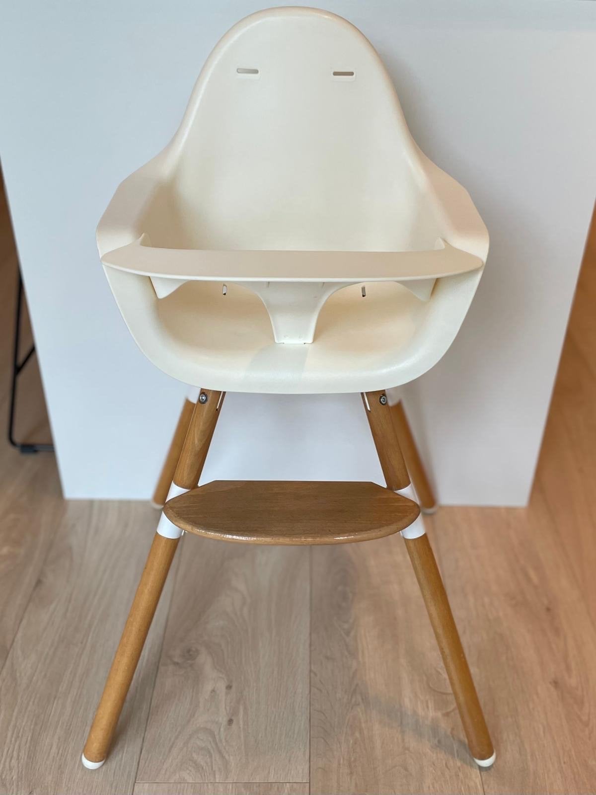 Kinderstoel Childwood Evolu 2 met eetblad en gordel, Ophalen, Gebruikt, Meegroeistoel, Aanschuifbaar