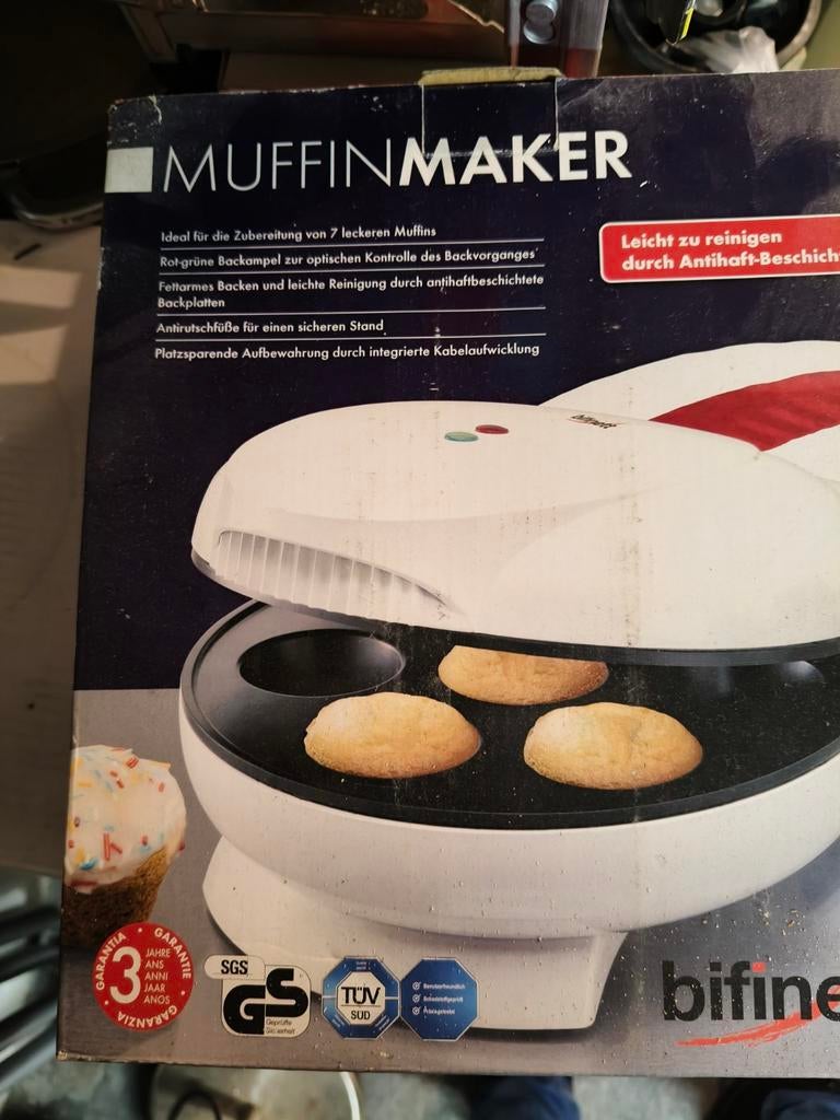 Bifine Muffin Maker - Maak 7 heerlijke muffins!, Ophalen of Verzenden