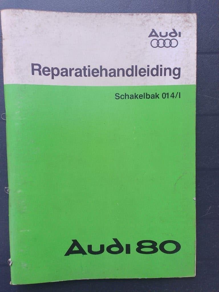 Audi 80 + Coupé B2 dealer werkplaatsboek 4 - Versnellingsbak, Ophalen of Verzenden, Gelezen, Audi