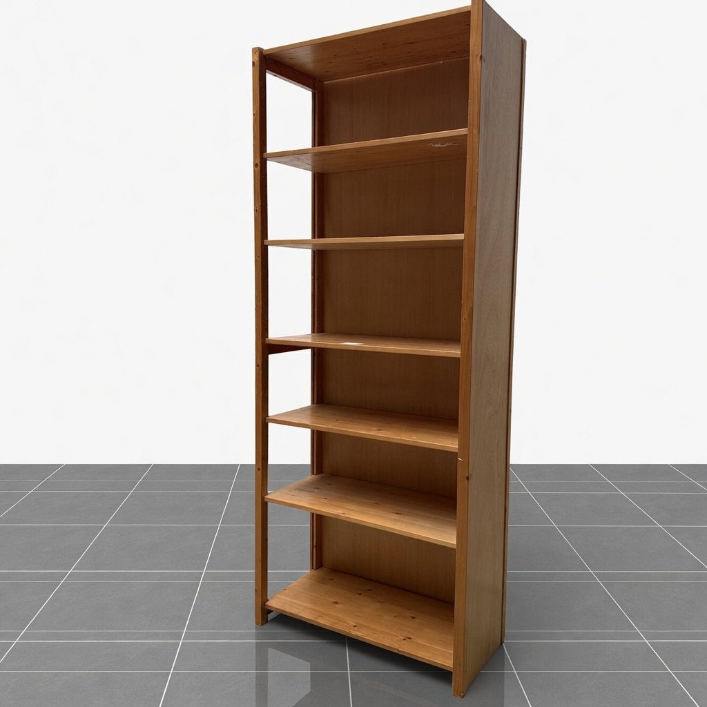 Lundia houten stellingkast - 210x84x40 cm, Niet ingevuld, Gebruikt, Niet ingevuld, Niet ingevuld
