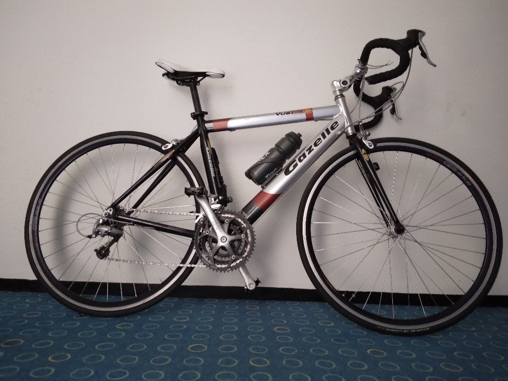 RACEFIETS GAZELLE VUELTA 7000 SERIE, Ophalen, 28 inch, Gebruikt, Velgrem
