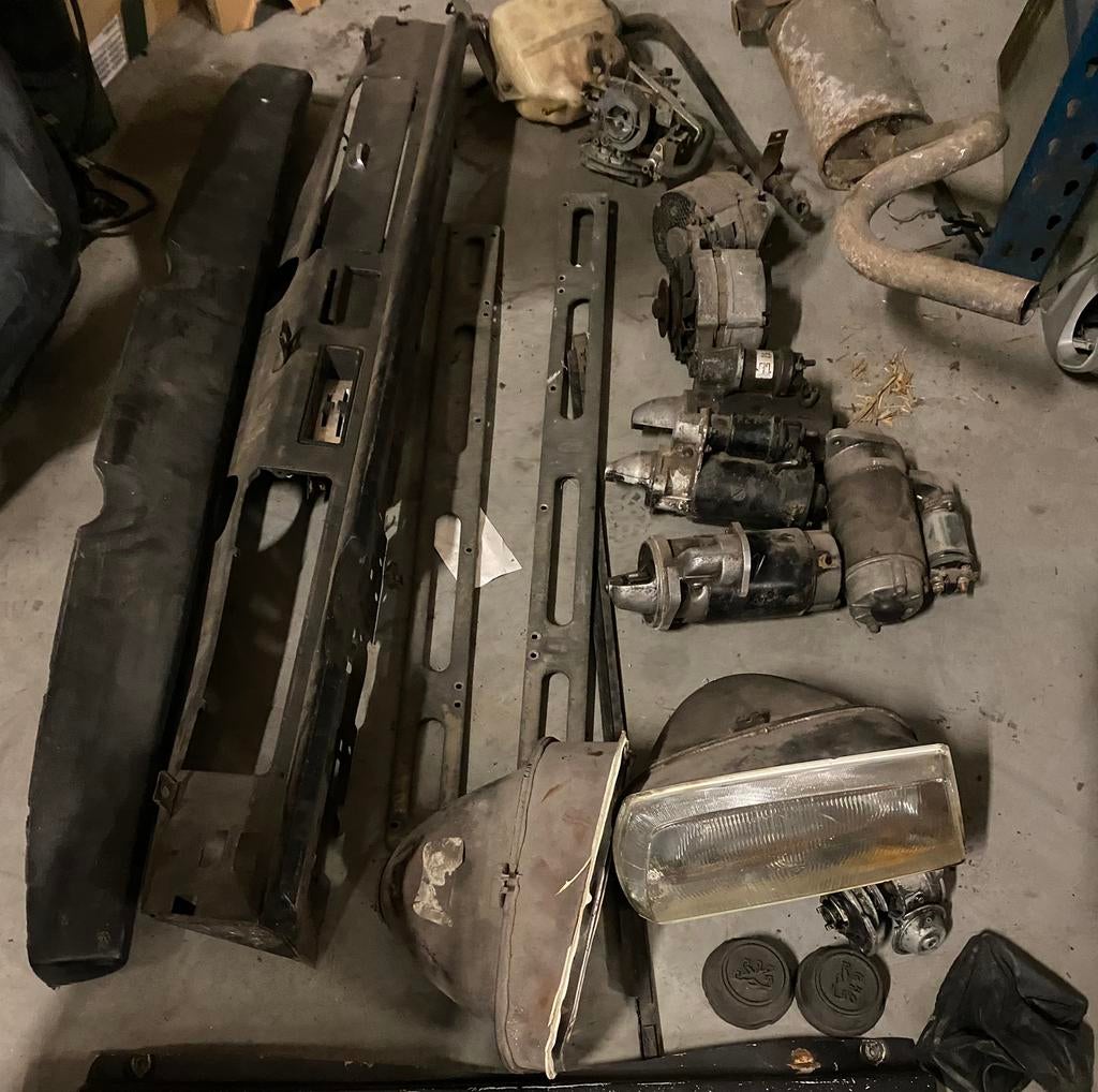 Peugeot 504 dashboard uitlaat  startmotor enz, Auto-onderdelen, Ophalen, Peugeot