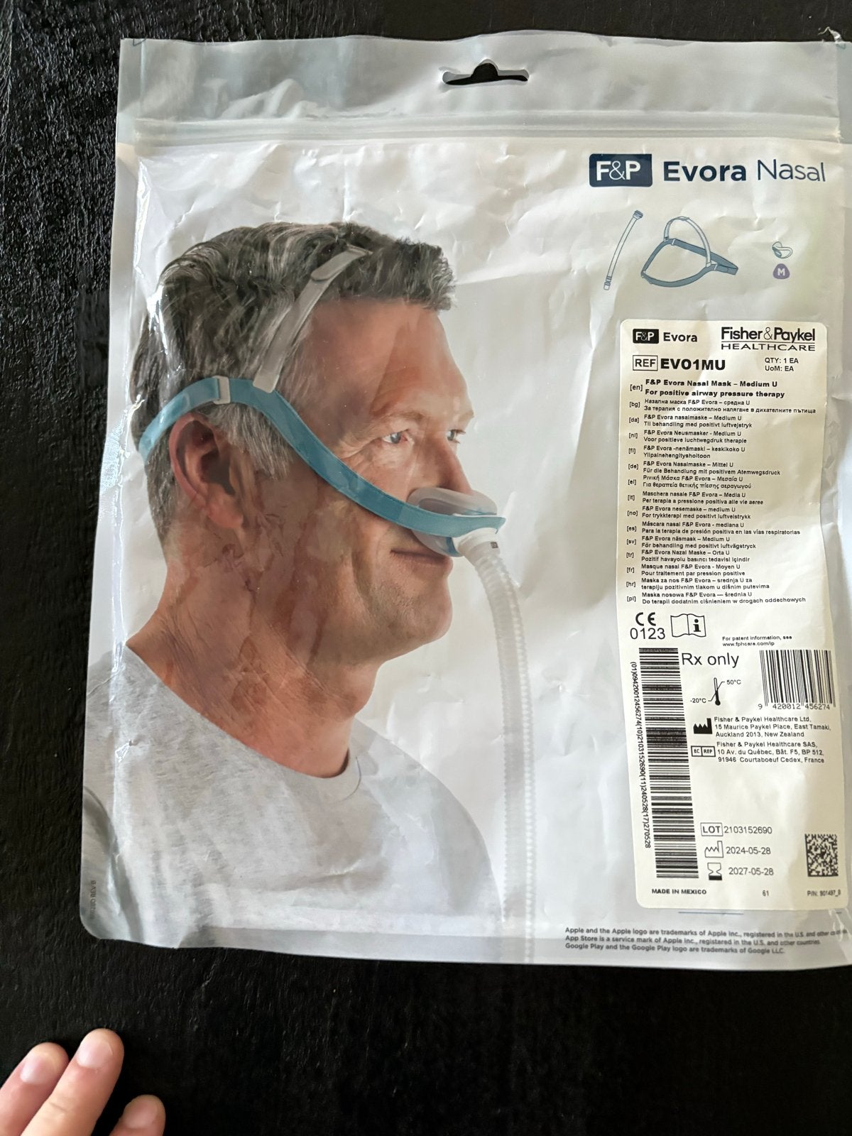 F&P Evora neusmasker M, Diversen, Ophalen of Verzenden, Nieuw