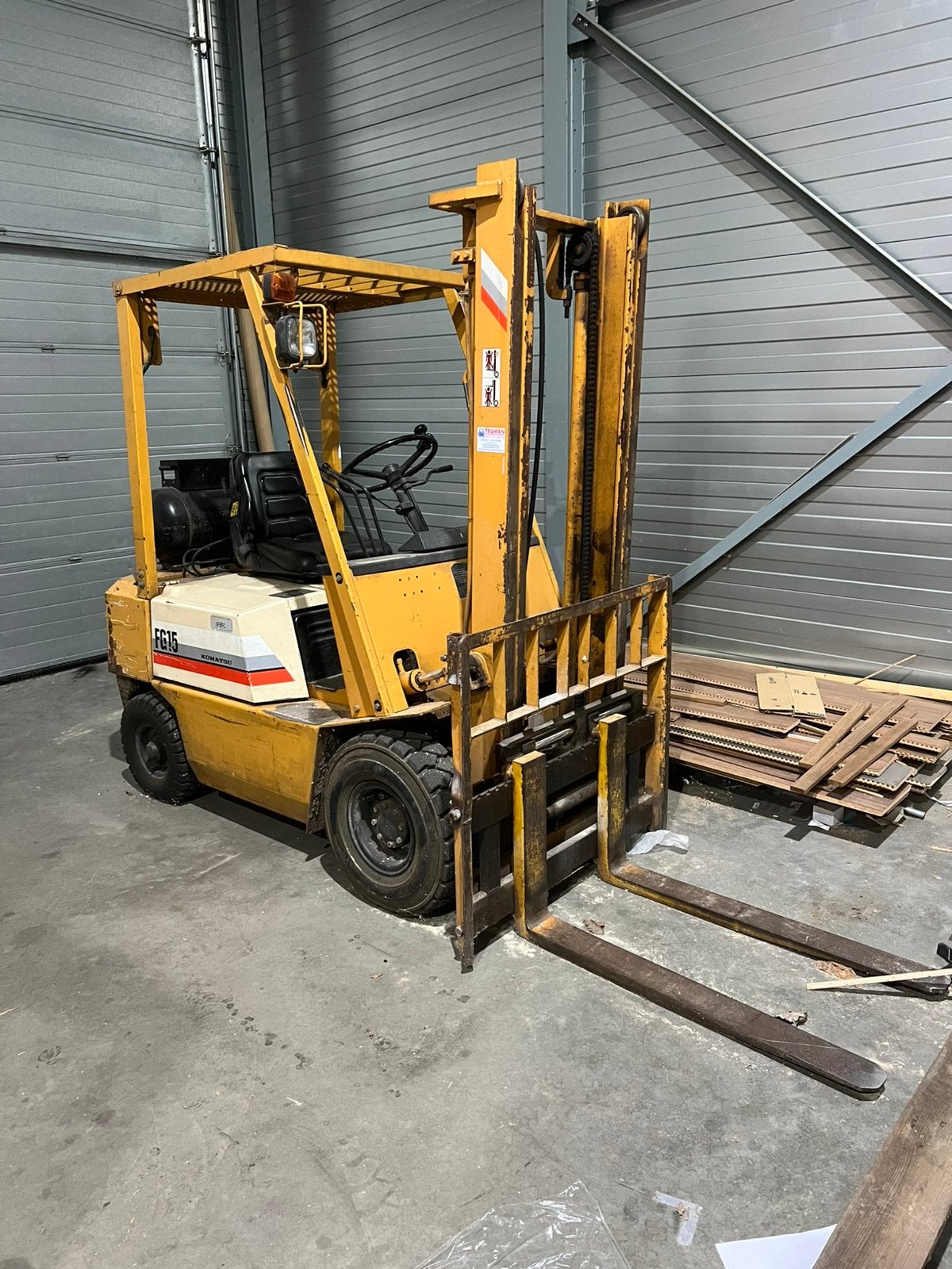 Kamatsu FG15 heftruck, Ophalen of Verzenden