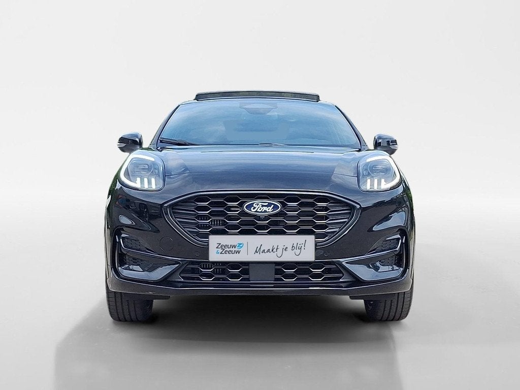 Ford Puma 1.0 EcoBoost Hybrid ST-Line X | 0,99% Ford Options, Auto's, Ford, 12 maanden, 125 pk, Puma, Leder en Stof