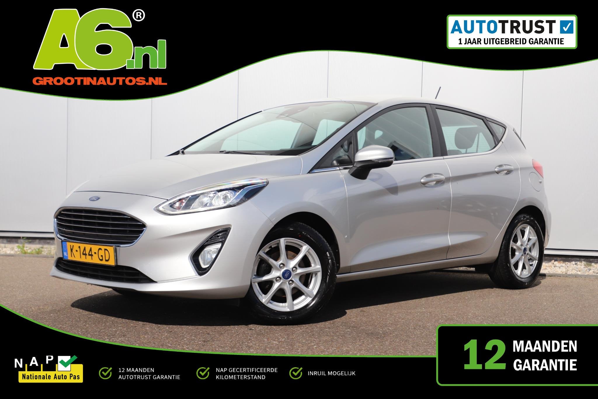 Ford Fiesta 1.0 EcoBoost Titanium 95PK Navigatie Carplay And