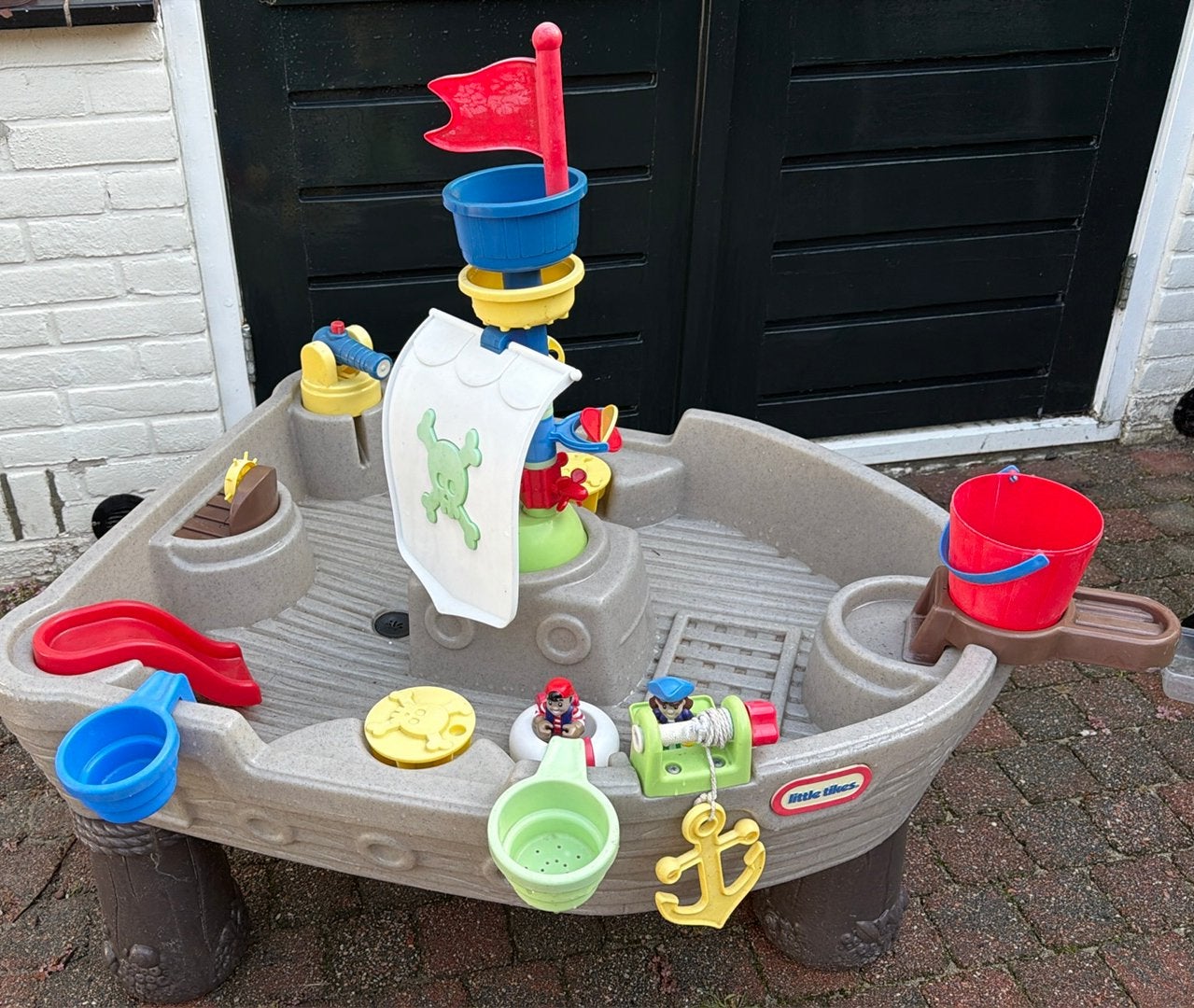 Watertafel piratenboot little tikes, Ophalen, Gebruikt