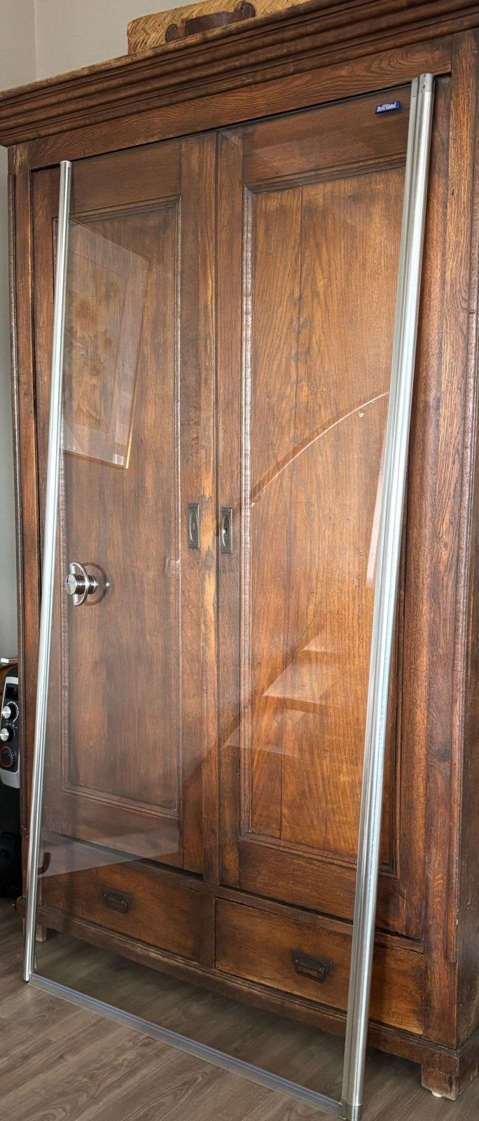 Douchewand douchedeur, Doe-het-zelf en Verbouw, Ophalen, 80 tot 120 cm, Glasplaat, 160 cm of meer