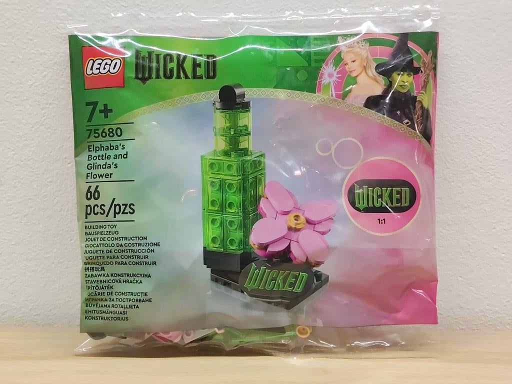 Lego 75680 - Wicked - Elphaba's Bottle and Glinda's Flower, Overige thema's, Lego, Nieuw, Ophalen of Verzenden