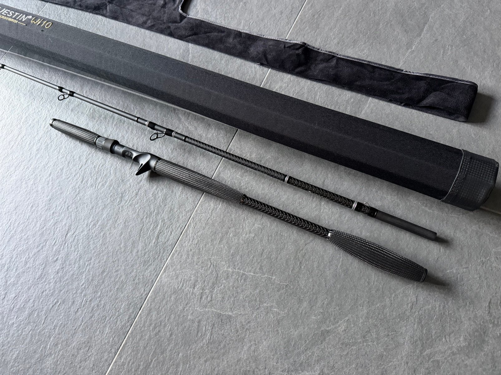 Westin W10 Monsterstick-T 233cm 120-260gr NIEUW ONGEBRUIKT, Ophalen, Nieuw, Werphengel