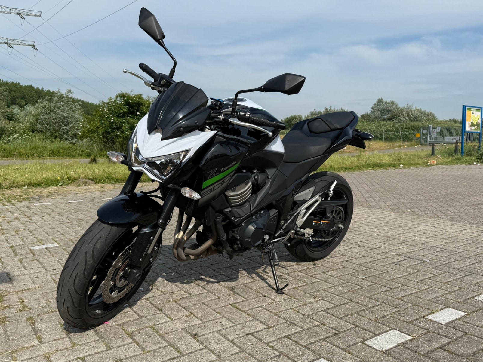 Kawasaki Z800e 35kwh | Mivv uitlaat | Vol vermogen | Lage KM, Motoren, Motoren | Kawasaki, 4 cilinders, Meer dan 35 kW, Sportuitlaat
