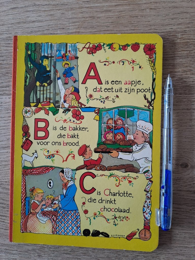 A IS EEN AAPJE. RIE CRAMER., Boeken, Gelezen, Fictie algemeen, Jongen of Meisje, Ophalen of Verzenden