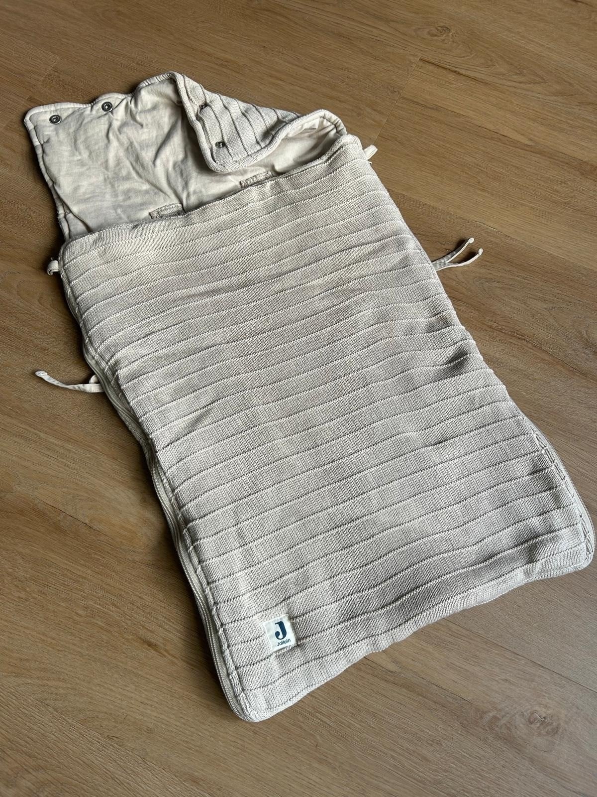 Voetenzak maxicosi Jollein beige/nougat, Kinderen en Baby's, Ophalen, Beige, Voetenzak, Jollein