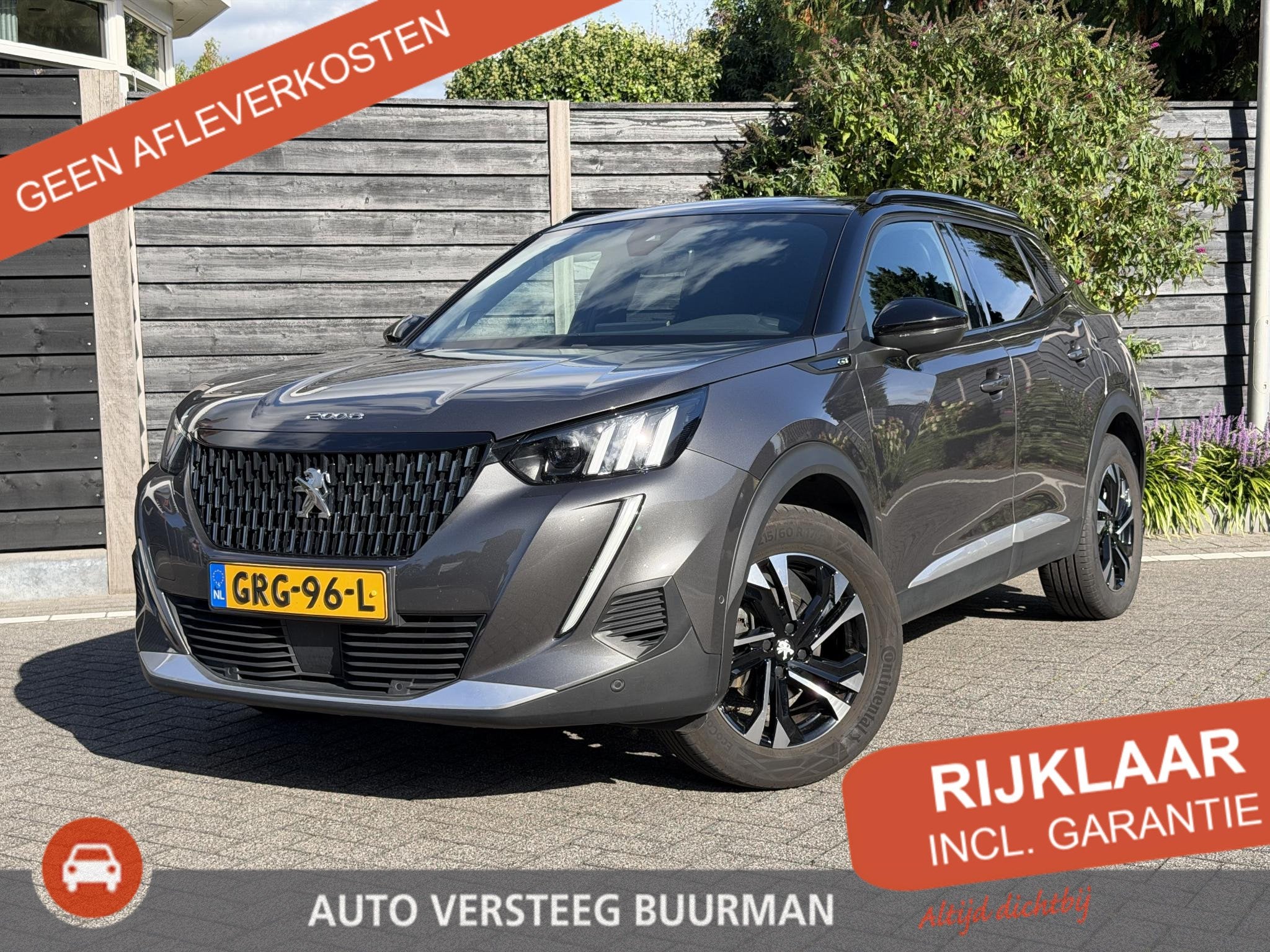 Peugeot 2008 GT 1.2 PureTech 130PK EAT8 Automaat Navigatie,, Auto's, 12 maanden, Gebruikt, Euro 6, 1199 cc