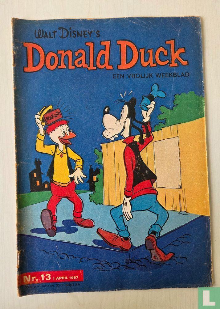 Donald Duck 13 - 1967, Boeken, Donald Duck / Disney, Eén stripboek, Ophalen of Verzenden, Zo goed als nieuw