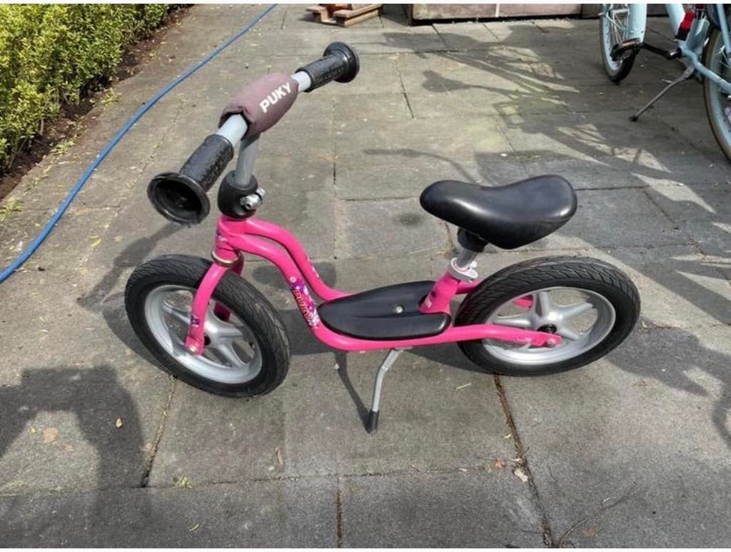Puky loopfiets roze, Ophalen, Gebruikt, Minder dan 16 inch