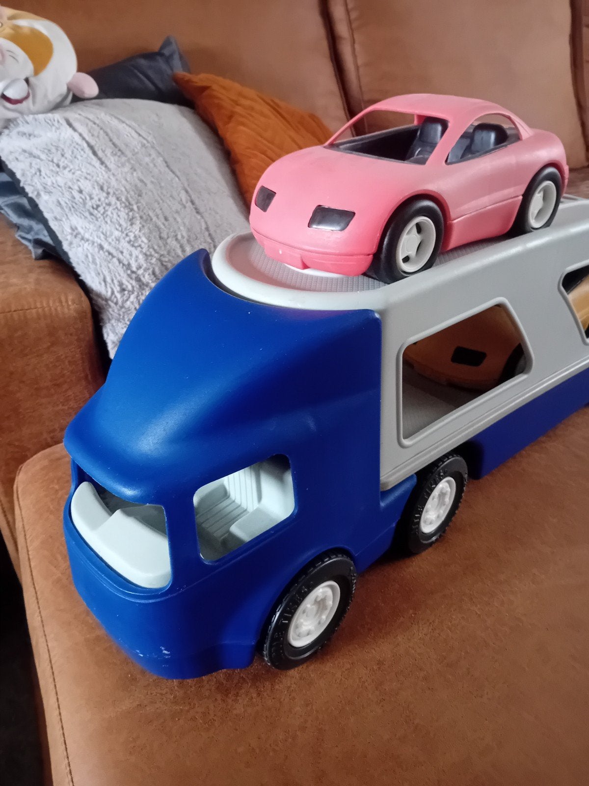 Nieuwe autotransporter met 2 auto's, Ophalen of Verzenden, Nieuw