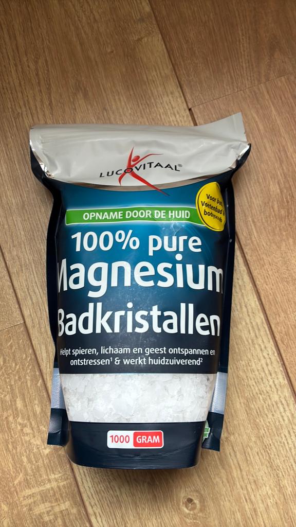 Magnesium badkristallen, Ophalen of Verzenden, Nieuw, Badproduct