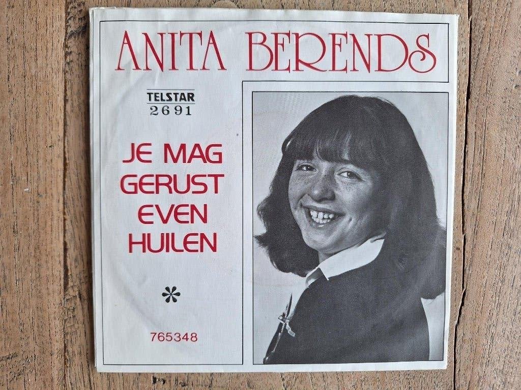 Anita Berends, Je mag gerust even huilen, 1978, 2691,Piraat, 7 inch, Ophalen of Verzenden, Zo goed als nieuw, Beschermende buitenhoes