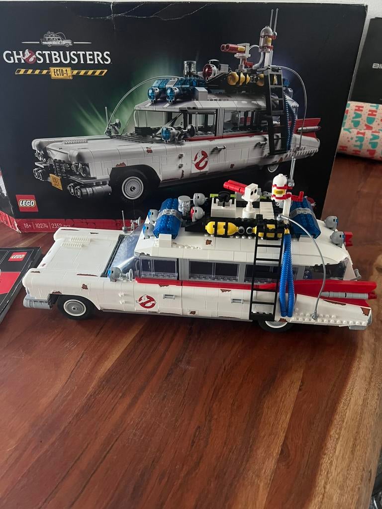 Lego Ghostbusters ECTO-1 (10274), Ophalen of Verzenden, Zo goed als nieuw