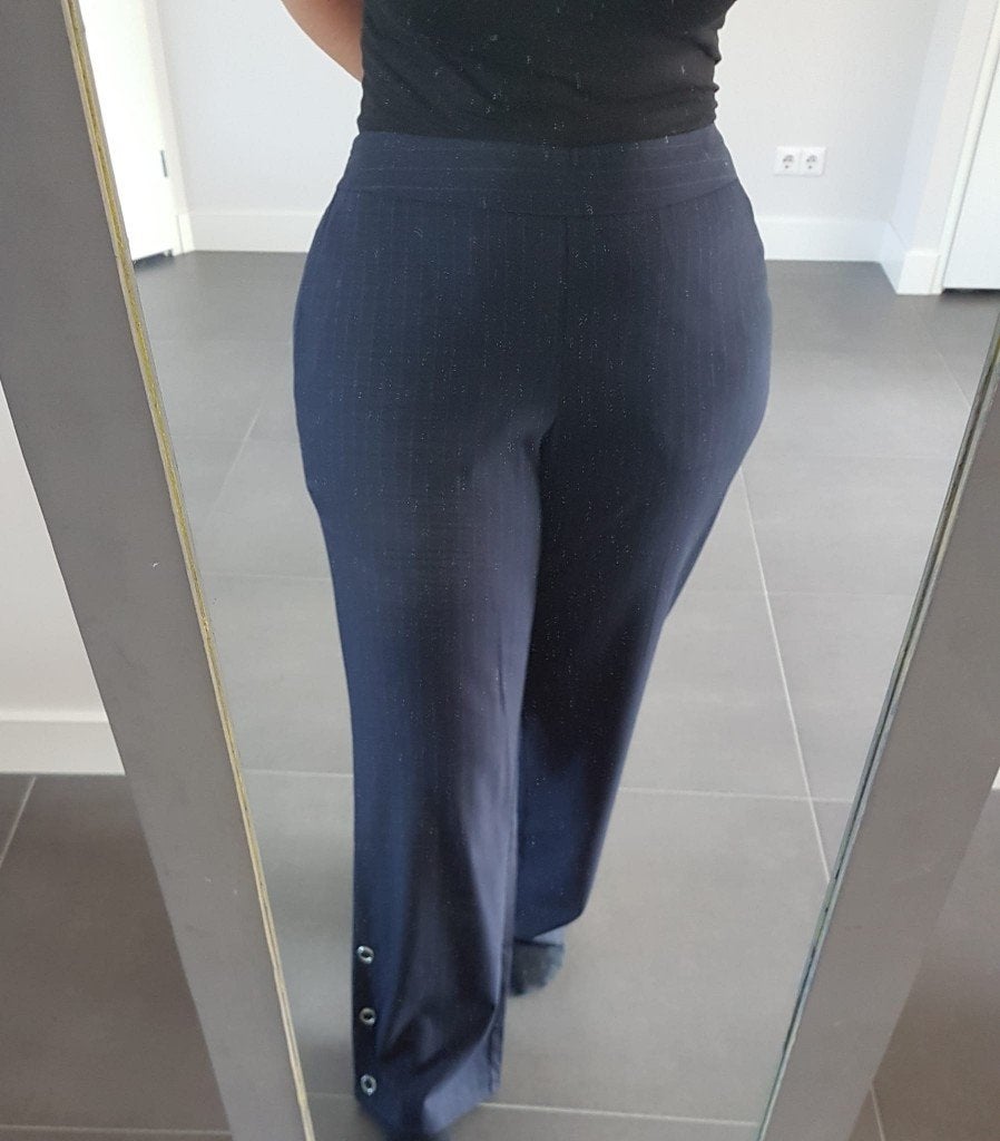 Blauwe Pantalon Lijn 46 Ongedragen Sixth Sense, Maat 46/48 (XL) of groter, Lang, Verzenden, Blauw
