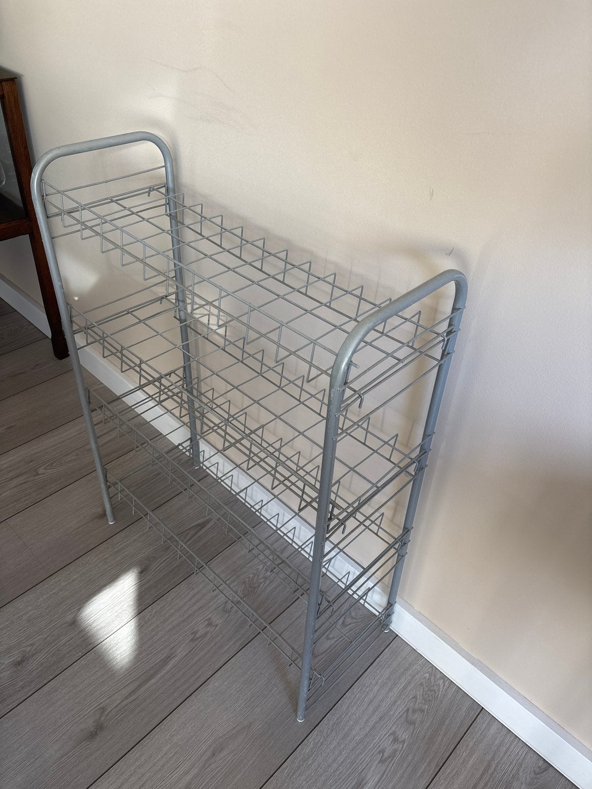 Metalen schoenenrek met 3 lagen, Ophalen, Gebruikt