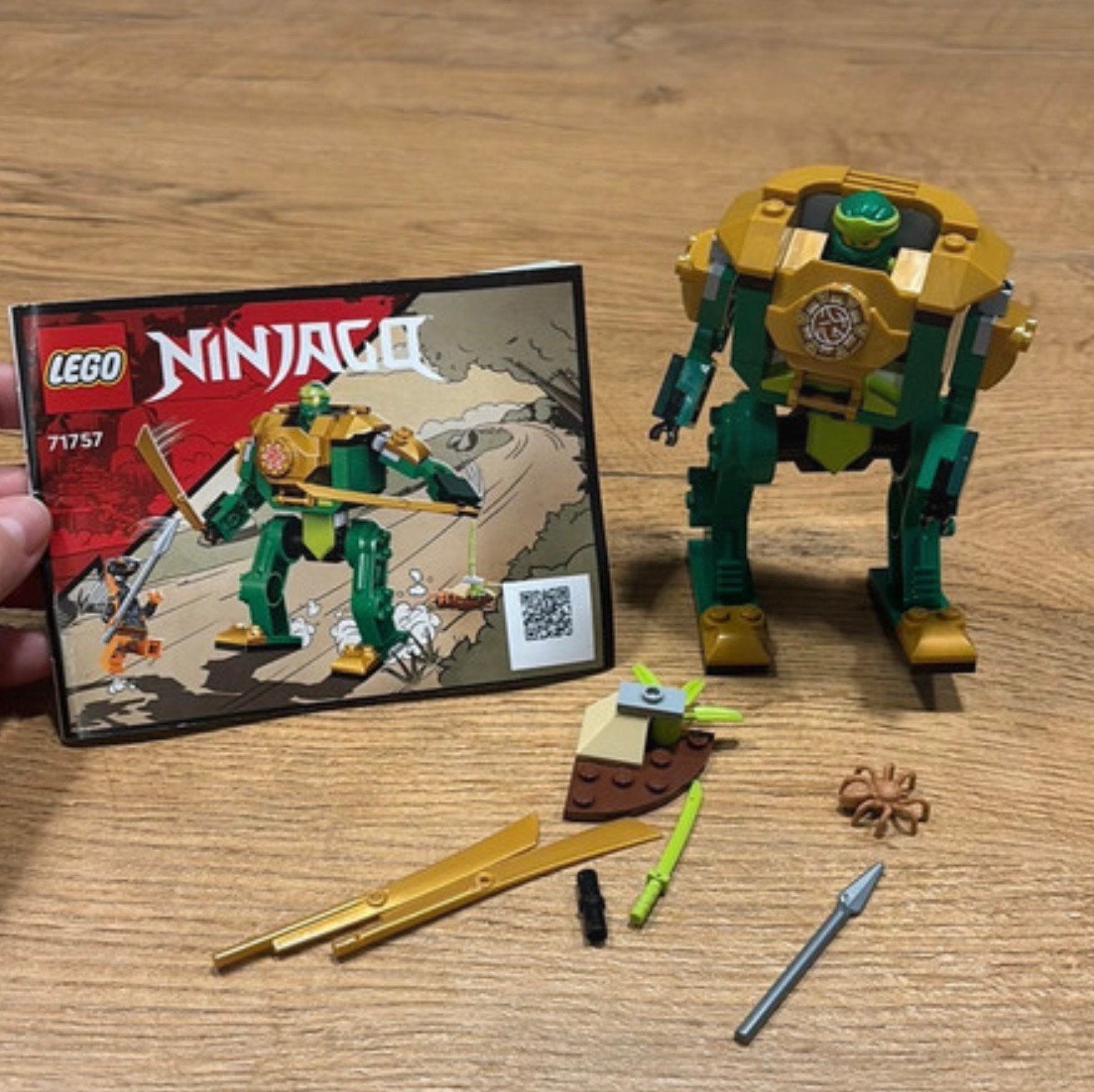 Lego ninjago 71757, Kinderen en Baby's, Lego, Ophalen of Verzenden, Zo goed als nieuw, Complete set
