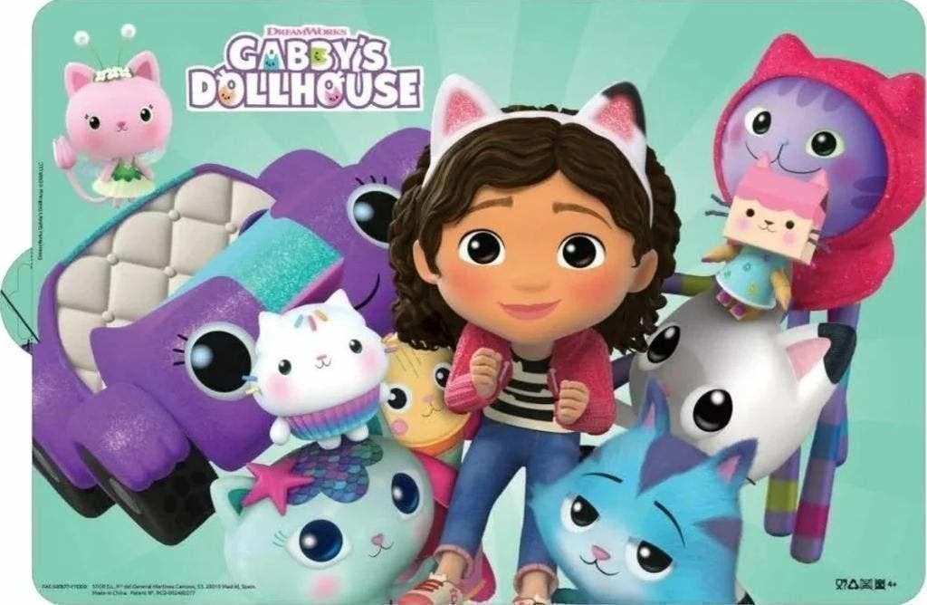 Gabby's Poppenhuis Placemat / Gabby's Dollhouse Onderlegger, Nieuw, Ophalen of Verzenden, Nvt, Nvt