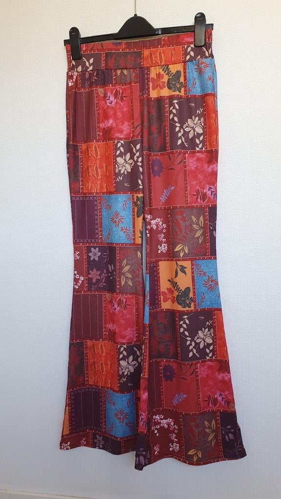 Hippie broek met wijde pijpen, Ophalen of Verzenden, Nieuw, Maat 42/44 (L), Lang