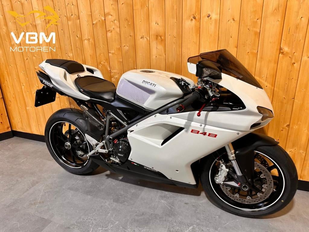 *VERKOCHT* DUCATI 848 (bj 2008) 37,651 km *VERKOCHT* DUCATI, DUCATI, 2 cilinders, 849 cc, Motorrijbewijs A