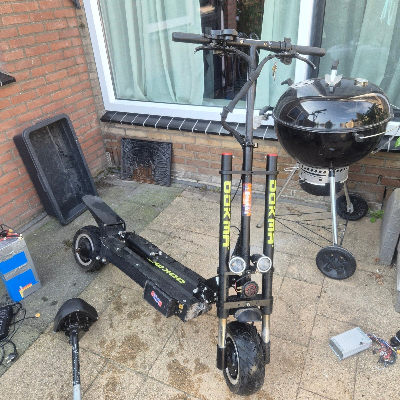 elektrische step 2wd, Fietsen en Brommers, Ophalen, Gebruikt, Elektrische step (E-scooter), Dokma