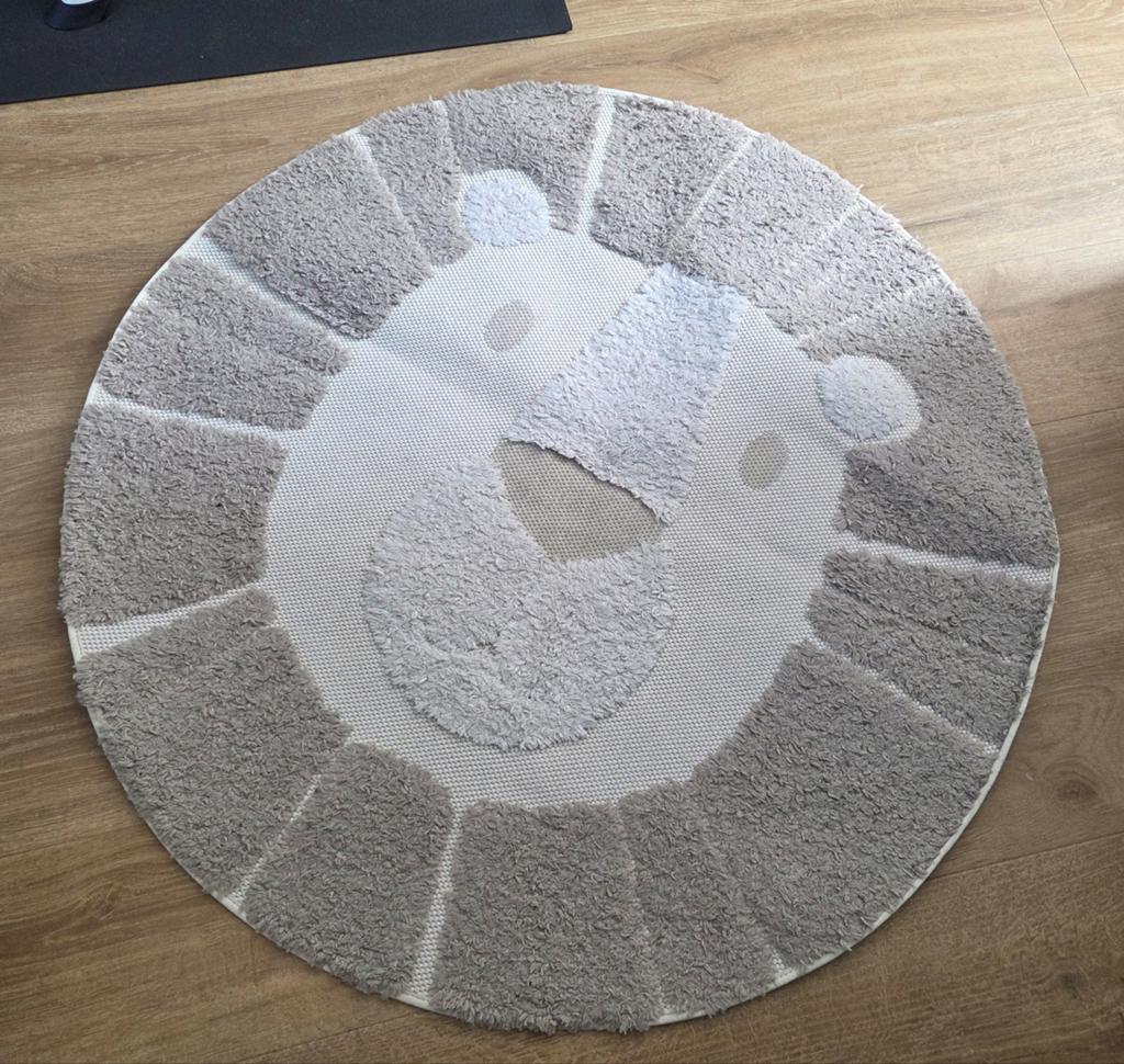 Vloerkleed Kinderkamer Rond 120cm, Ophalen, Gebruikt, Rond, 100 tot 150 cm