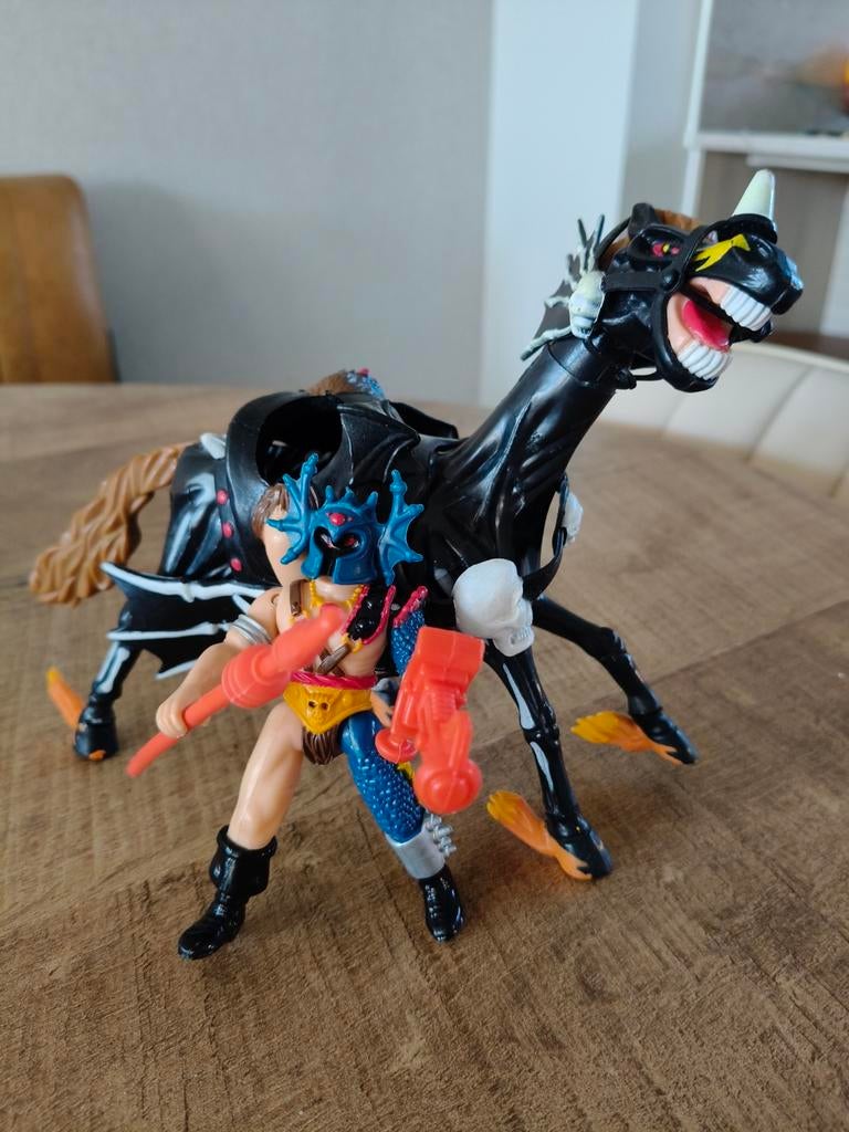 vintage 1983 warduke & nightmare horse - dungeons & dragons, Ophalen of Verzenden