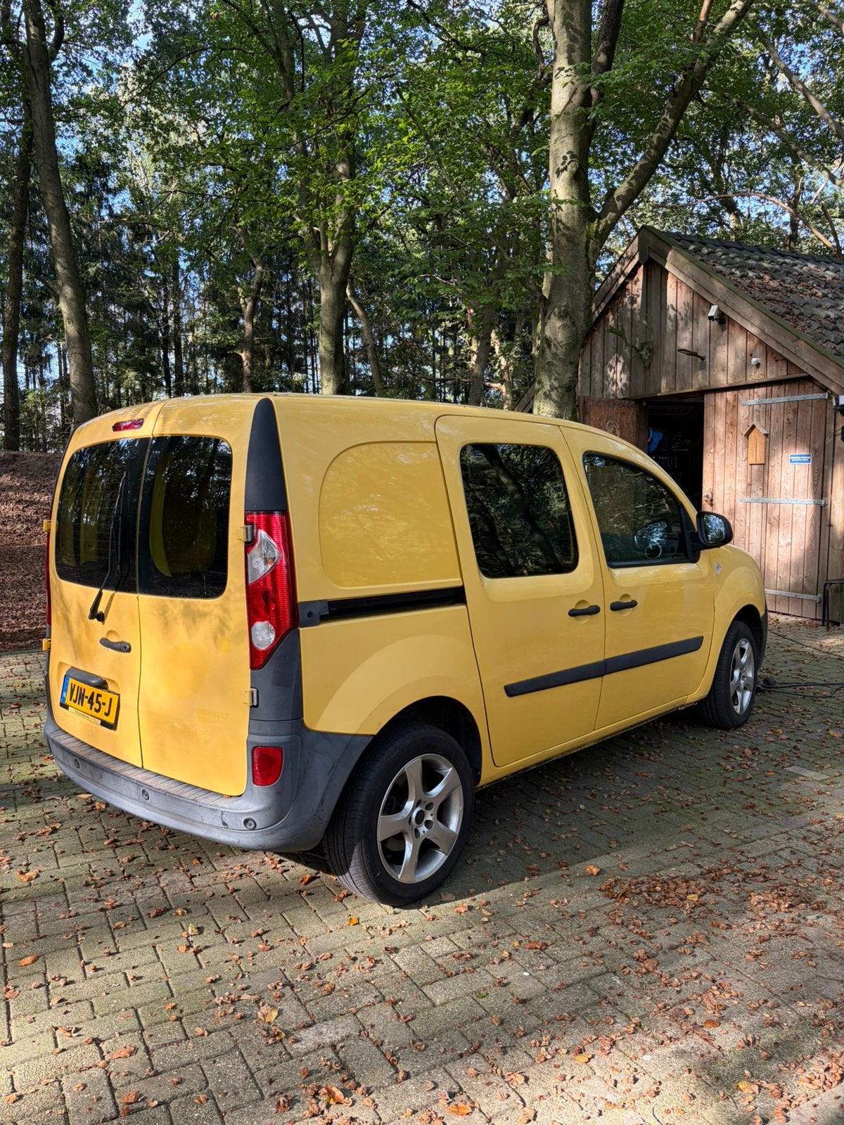 Renault Kangoo Express Z.e. 2013 Geel, Auto's, Renault, Geel, Elektrisch, 1619 kg