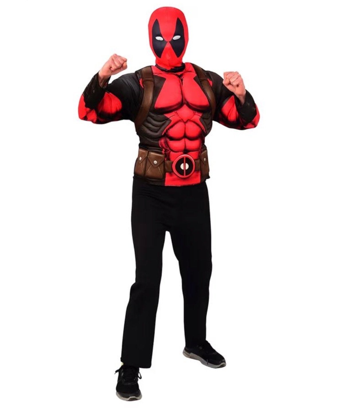 Deadpool kostuum kids - Marvel, Ophalen of Verzenden, Zo goed als nieuw, Pak of Jurk