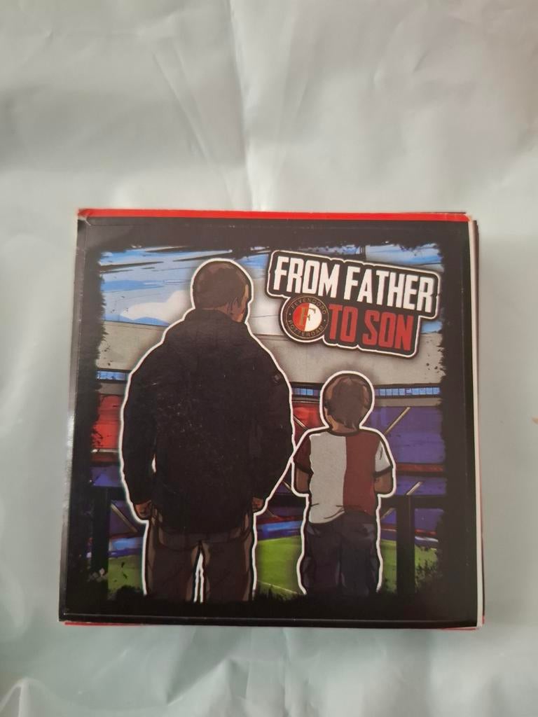 Sticker Feyenoord from father to son, Verzamelen, Stickers, Ophalen of Verzenden, Nieuw, Sport