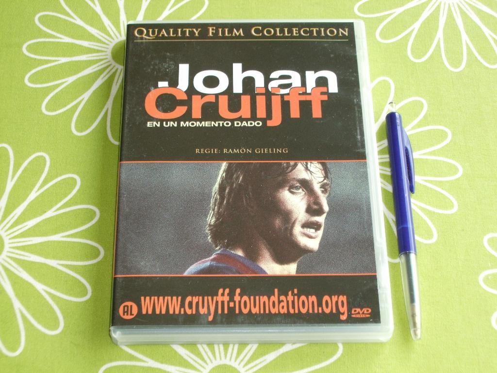 DVD Johan Cruijff - en un momento dado, Verzamelen, Sportartikelen en Voetbal, Ophalen of Verzenden, Zo goed als nieuw, Ajax, Overige typen