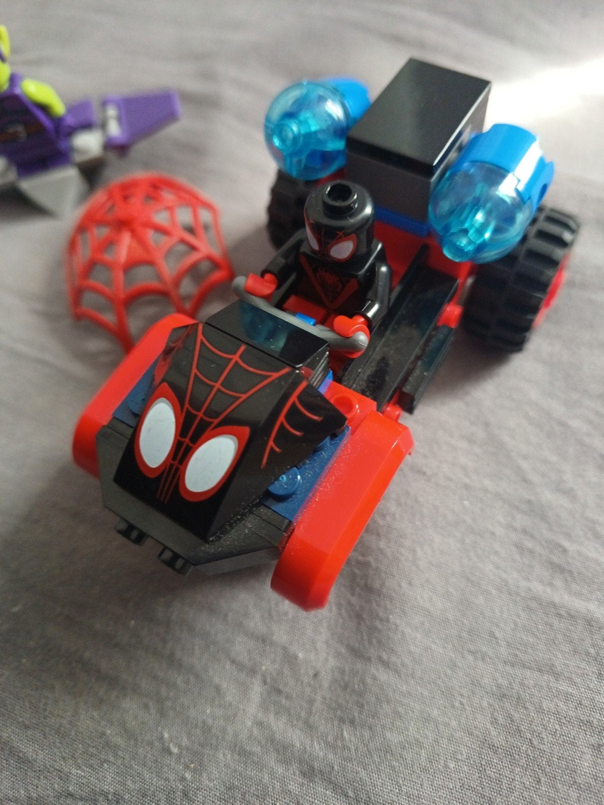 Lego Spiderman en Green Goblin set, Inclusief minifiguren, Gebruikt, Marvel, Lego