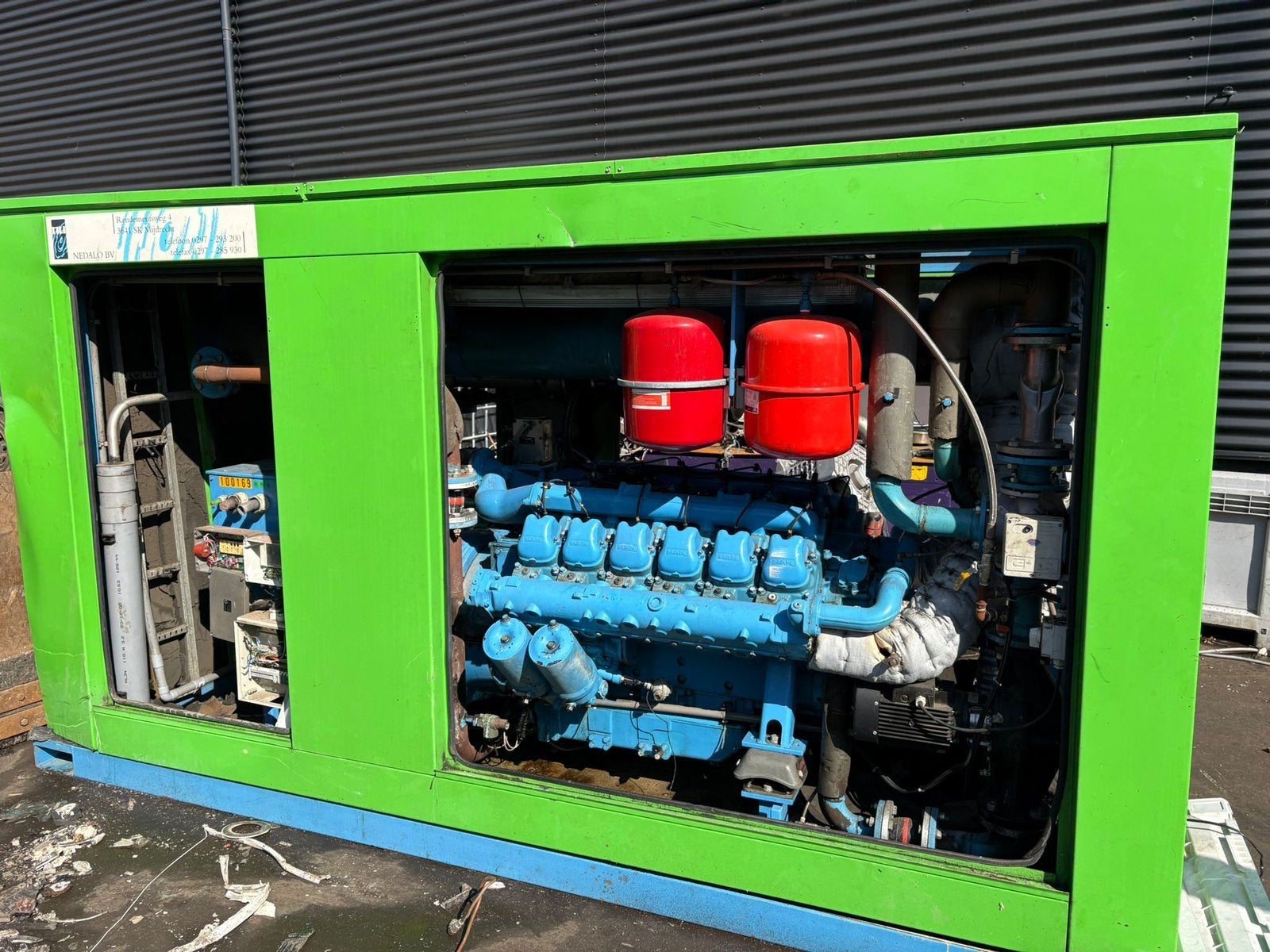 MAN E2842E V12 Gasmotor / WKK Installatie, Auto-onderdelen, Ophalen of Verzenden