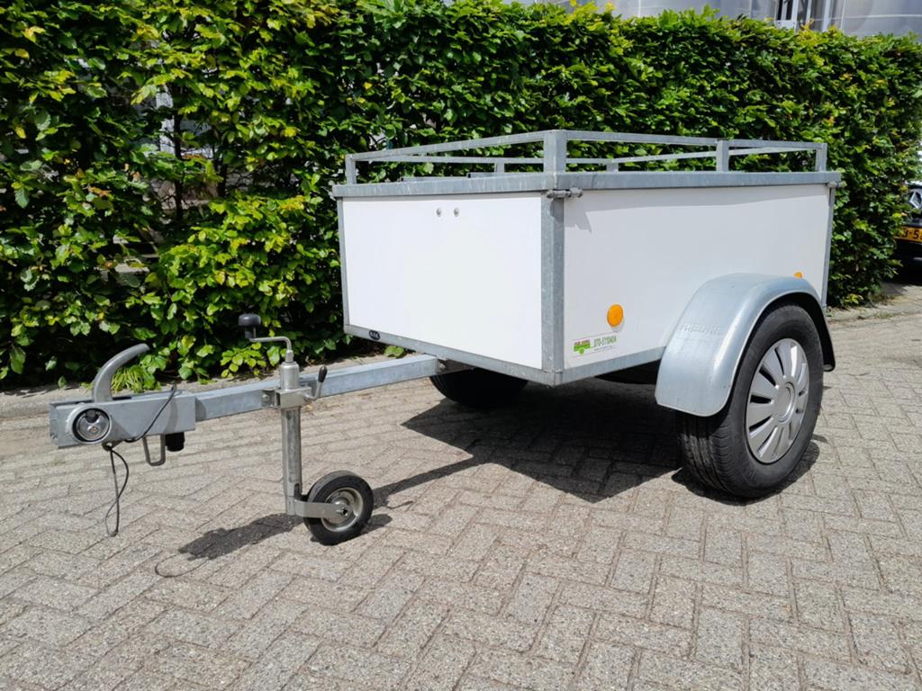 Rieske B150 Aanhangwagen Bagagewagen + Bovag Beurt, Auto diversen, Aanhangers en Bagagewagens, Ophalen, Gebruikt